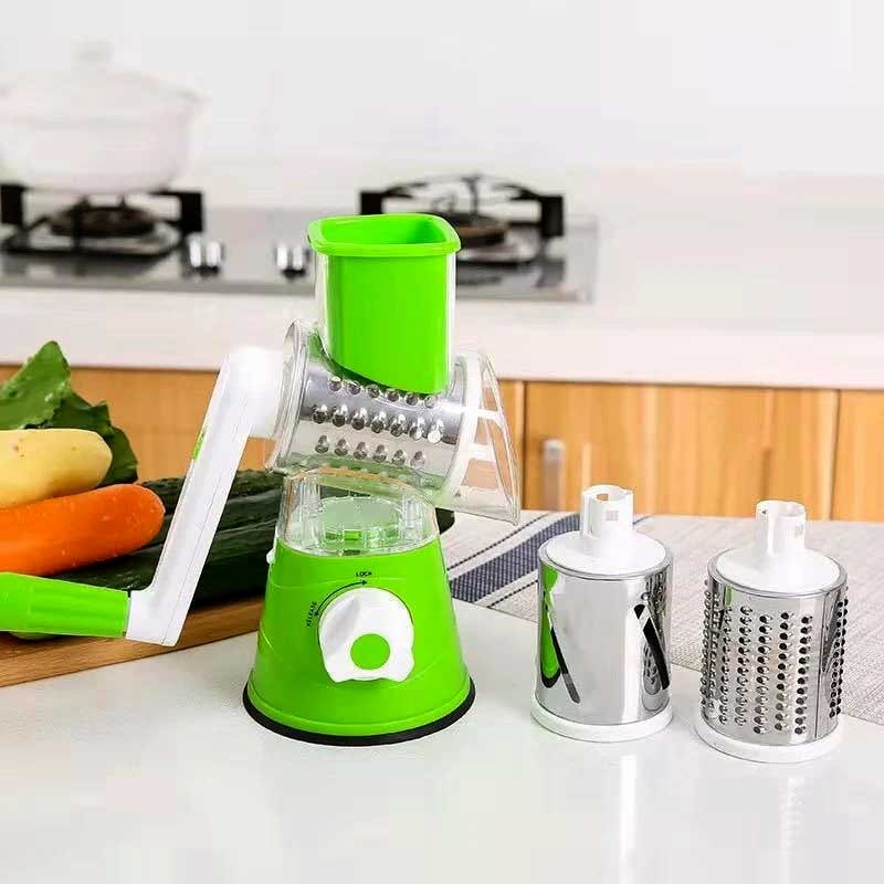 TableTop Drum Grater | Manual Vegetable Cutter Slicer & Grater | Multi-Functional Kitchen Gadget