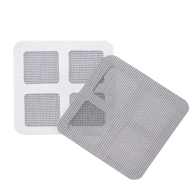 (pack Of 10) Multifunctional Net Sticker Drainer Net For Bathroom - Kitchen Etc | Window Screen Repair Patches For Door Window