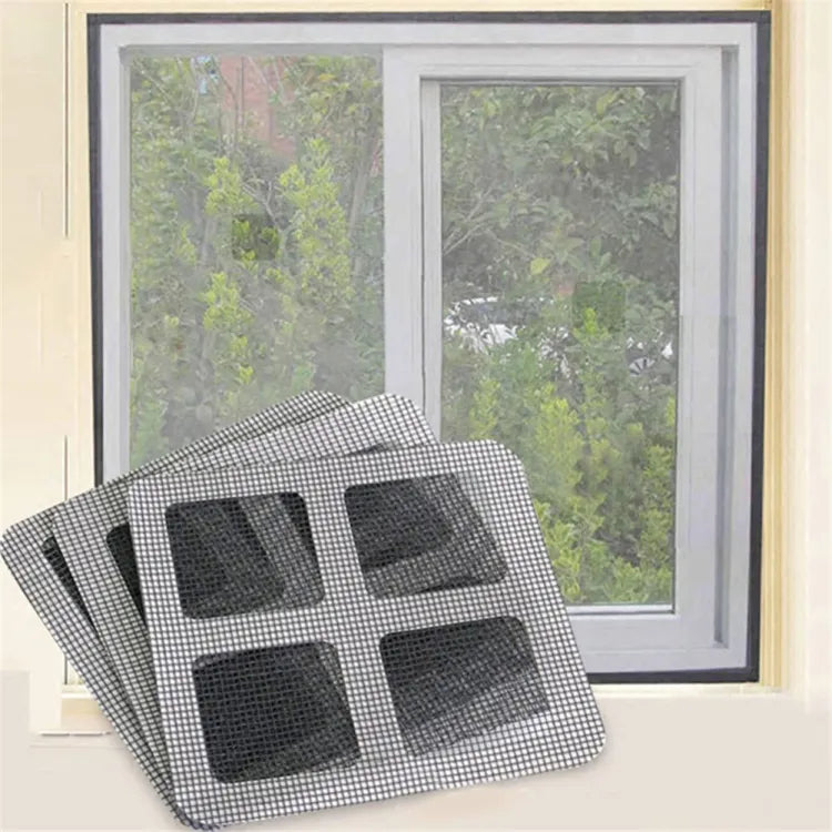 (pack Of 10) Multifunctional Net Sticker Drainer Net For Bathroom - Kitchen Etc | Window Screen Repair Patches For Door Window