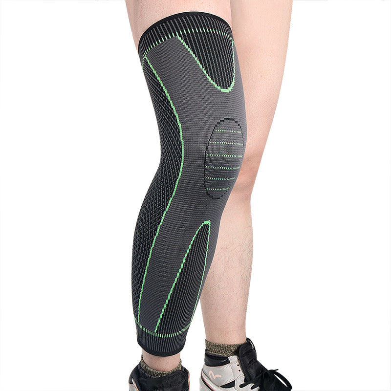 1 Piece Adjustable Compression Knee Support Brace | Breathable Elastic Knee Pad With Strap For Pain Relief, Sports Protection, And Joint Support (With Box)