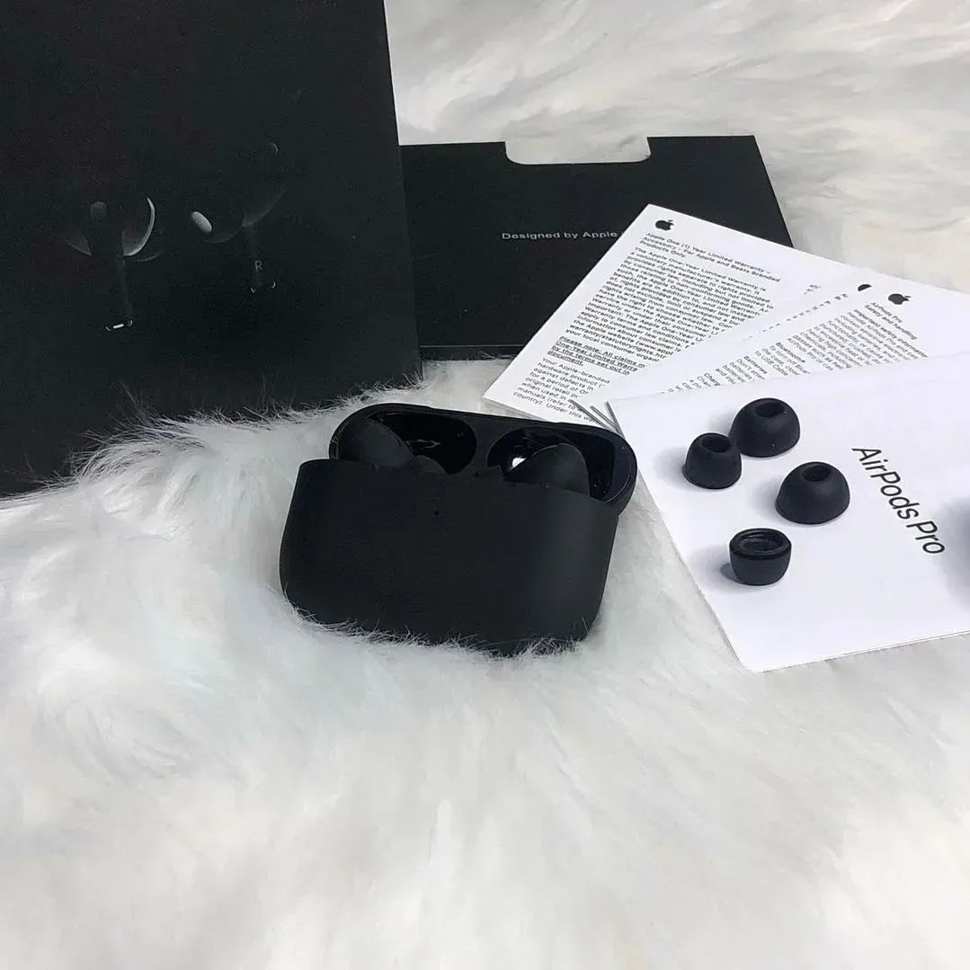 Apple AirPods Black Lite Edition With Active Noise Cancellation – Seamless Wireless Audio